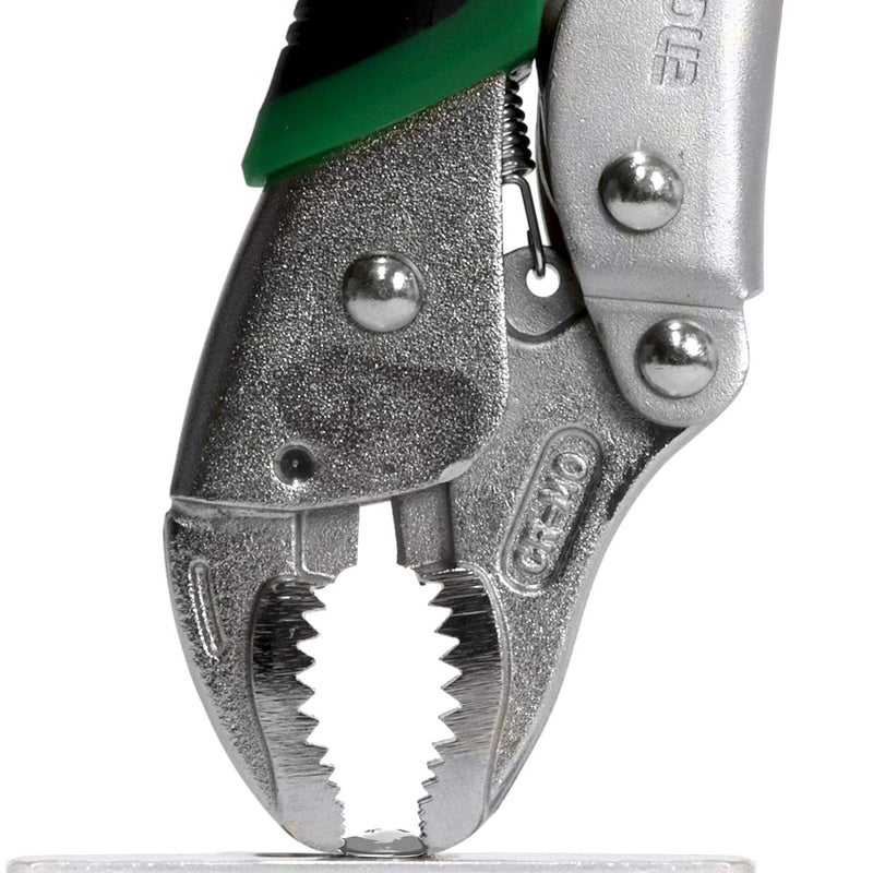 Engineer Screw Removal Locking Pliers Easy Screw removal, simply grip the screw head & twist it out! anti-slip elastomer comfort grips easy release handles (allows one-handed operation) (PZ-65) - Image 2